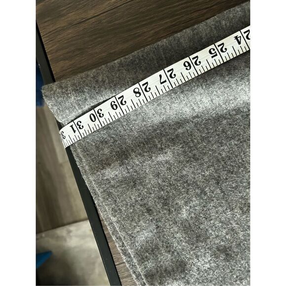 Staud Gray Tan Contrast Wide Leg Pants Size Jersey Faux Leather Designer NWT - Picture 13 of 13